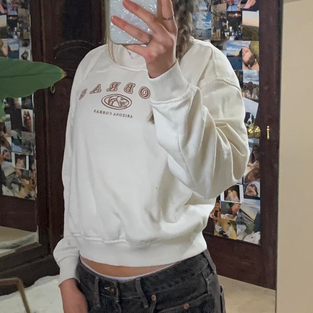 H&M Divided Arizona Cobras V Neck Sweatshirt | S